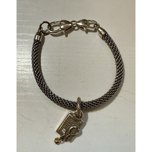 Brighton BEVERLY GLAM MESH Charm Bracelet & Nurse “Nurses Have Patients” Charm - Picture 1 of 4